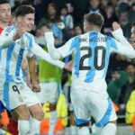 La Selección Argentina goleó 3-0 a Chile en el Monumental por las Eliminatorias