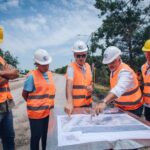 Passerini supervisó la obra de pavimentación en el Complejo Ambiental Piedras Blancas