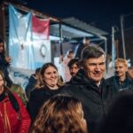 Passerini inauguró obras de luminarias LED en Cerveceros, Villa Azalais Oeste y El Quemadero