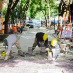 La puesta en valor de la Peatonal Ayacucho presenta un 30% de avance