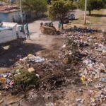 170 toneladas de residuos retiradas en un operativo integral en la zona sudeste