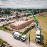 Avanza la construcción del Centro de Acompañamiento en Adicciones y Salud Mental de barrio Ituzaingó