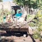 189 toneladas de residuos retiradas en un megaoperativo de limpieza en la zona este