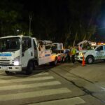 Controles nocturnos en el Parque Sarmiento: en enero ya se concretaron 12 “Operativos Tunning”, fiscalizaron 334 vehículos y decomisaron 425 botellas de alcohol