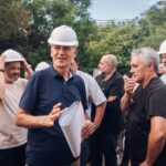 Passerini recorrió el inicio de obra del primer Hospital Veterinario Municipal de Urgencias del país