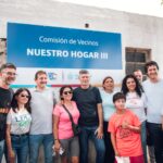 Con participación vecinal, quedó inaugurado un playón deportivo en barrio Nuestro Hogar III
