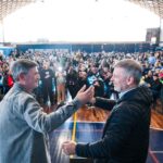 FESTEJOS POR EL 25 DE MAYO: GRAN LOCRO POPULAR DE PRETTO EN JUNIORS, JUNTO A PASSERINI Y SICILIANO