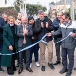 Obras de gestión mixta: Passerini inauguró la pavimentación de calle Lola Mora junto a la empresa Rubol Sacif